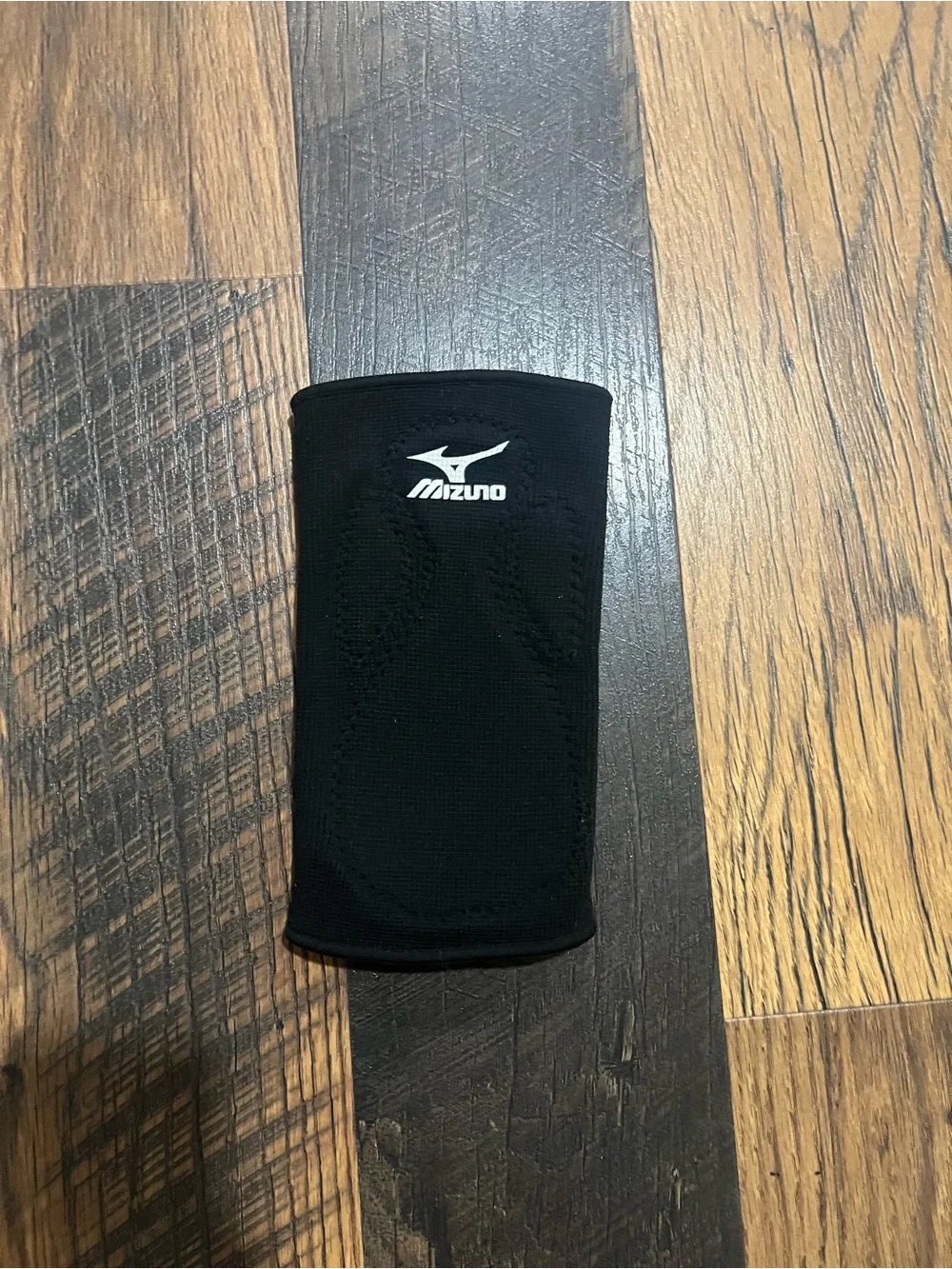 Mizuno Black Wrist Support Sleeve with White Logo