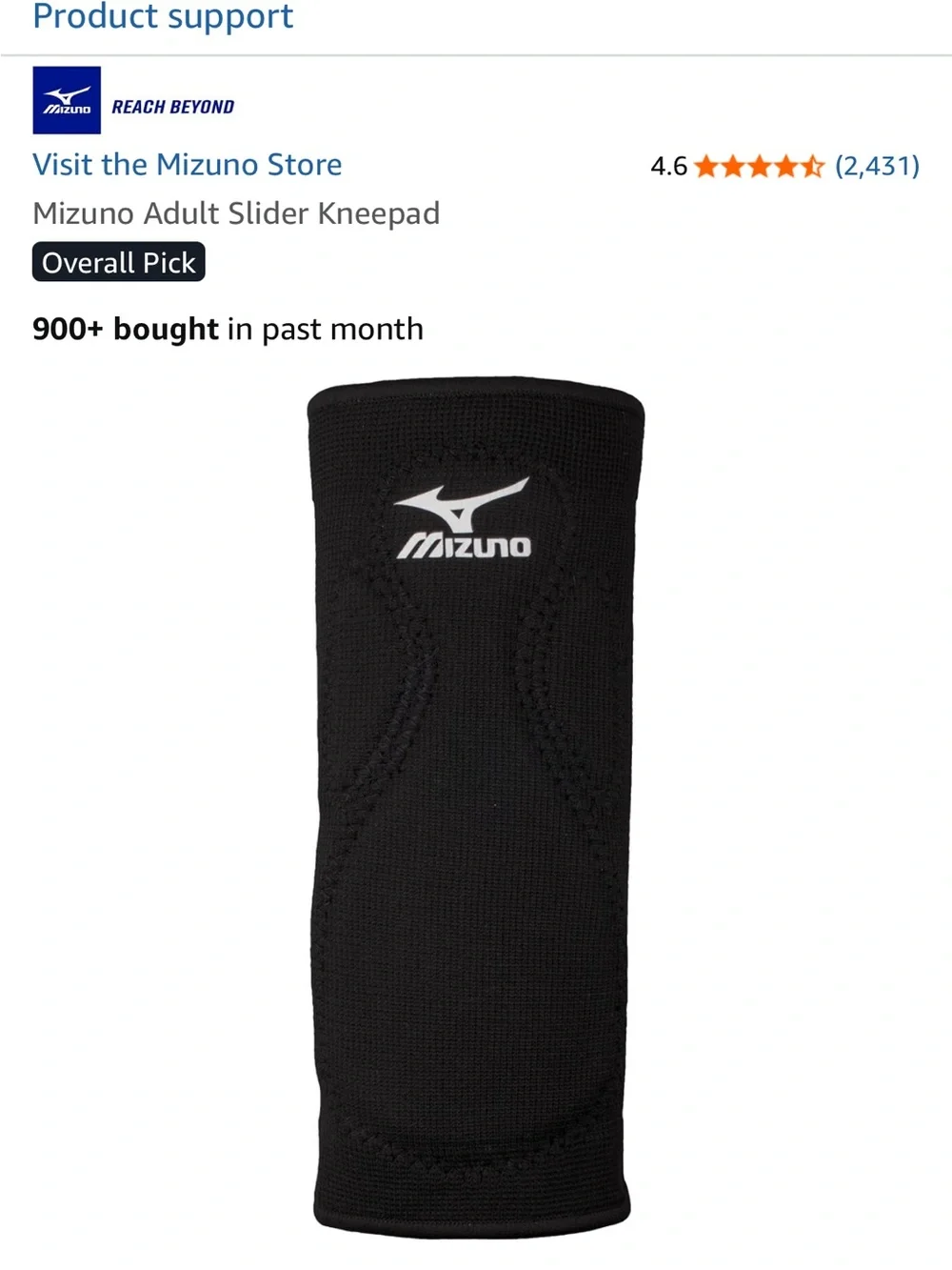 Mizuno sliding brace