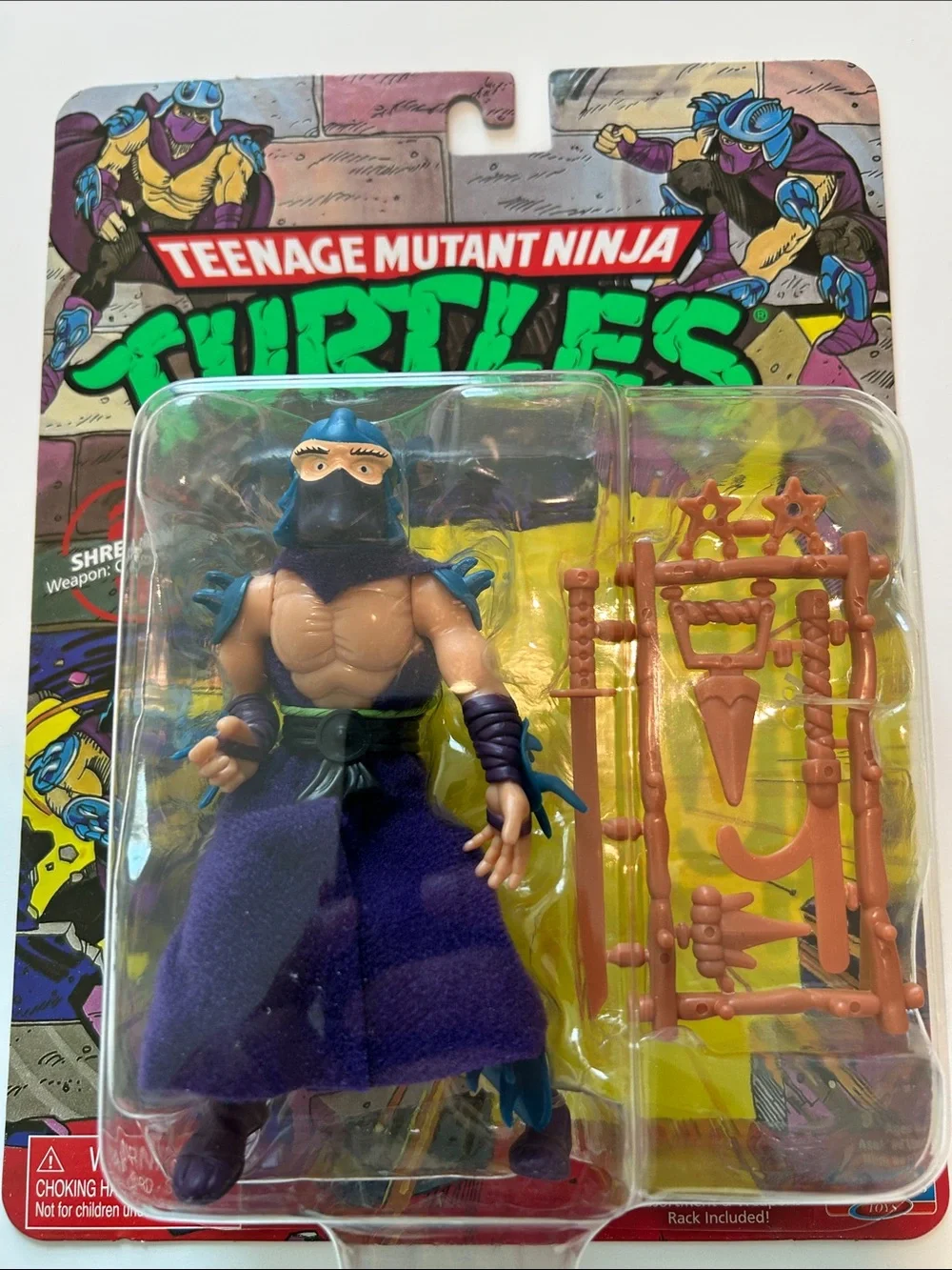 Teenage Mutant Ninja Turtles Shredder Action Figure - Purple & Blue