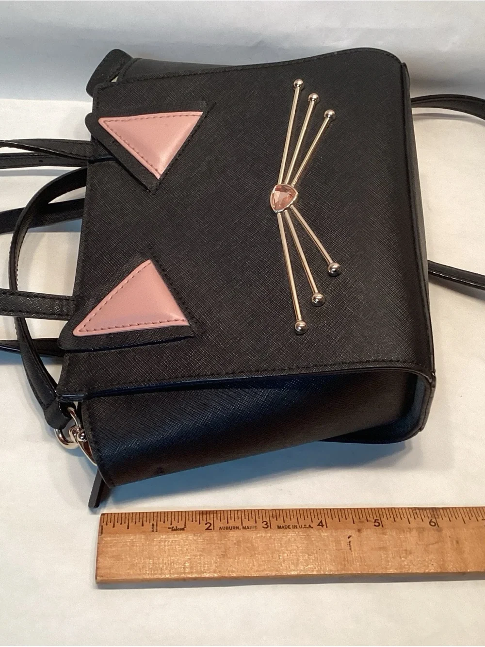 Kate Spade Mini Hayden Jazz Things Up Cat Crossbody Top Handle Bag