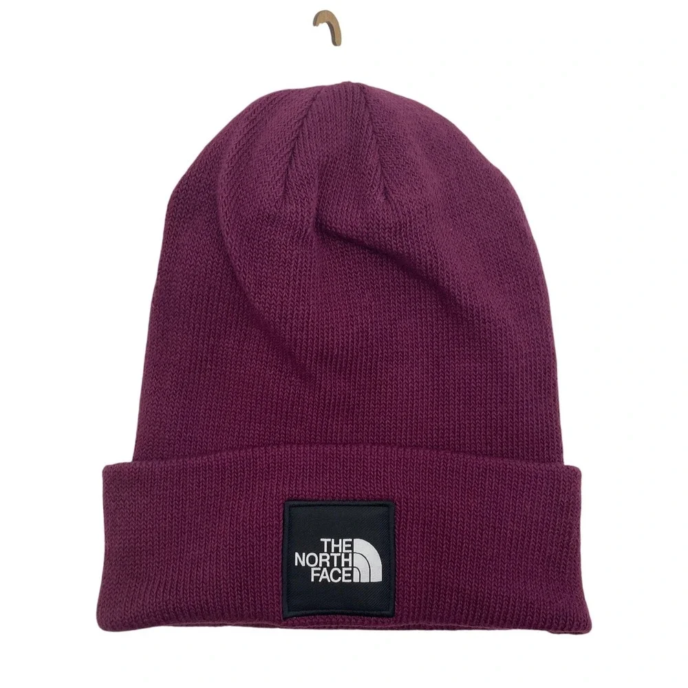 The North Face Beanie Big Box One Size Boysenberry New