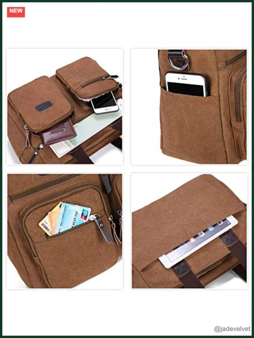 N/A handbag** compartments carry