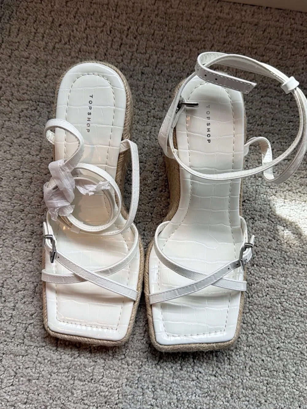 Topshop flair straps