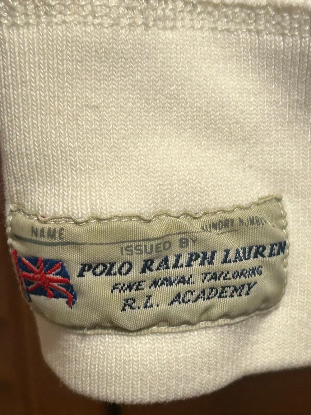 Polo Ralph Lauren cream crewneck