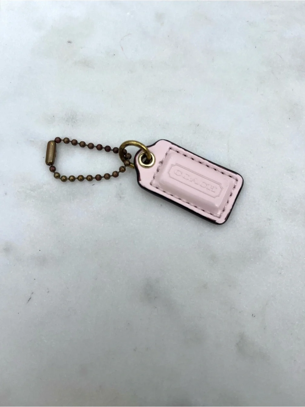 Coach mini patent