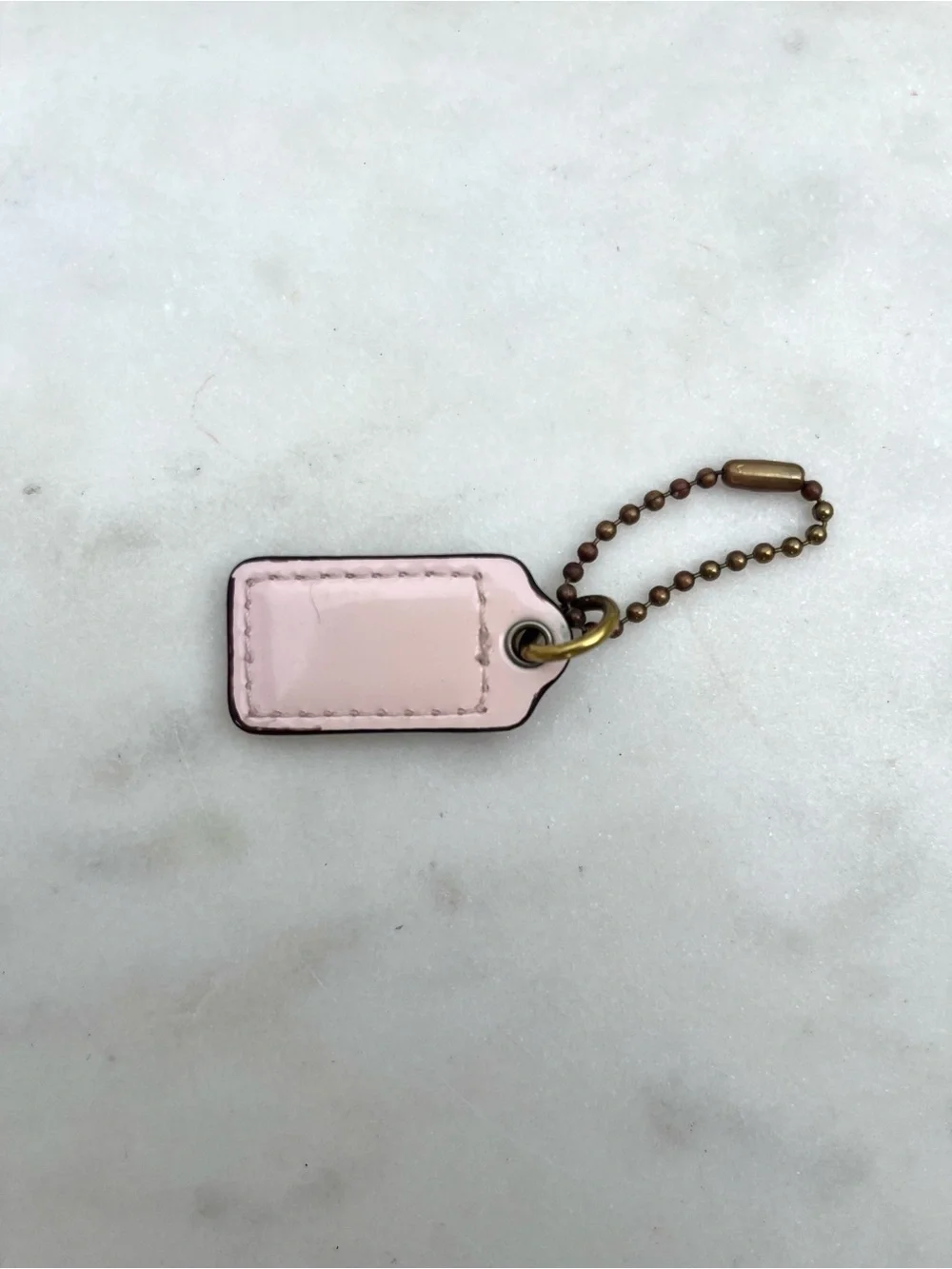 Coach mini patent