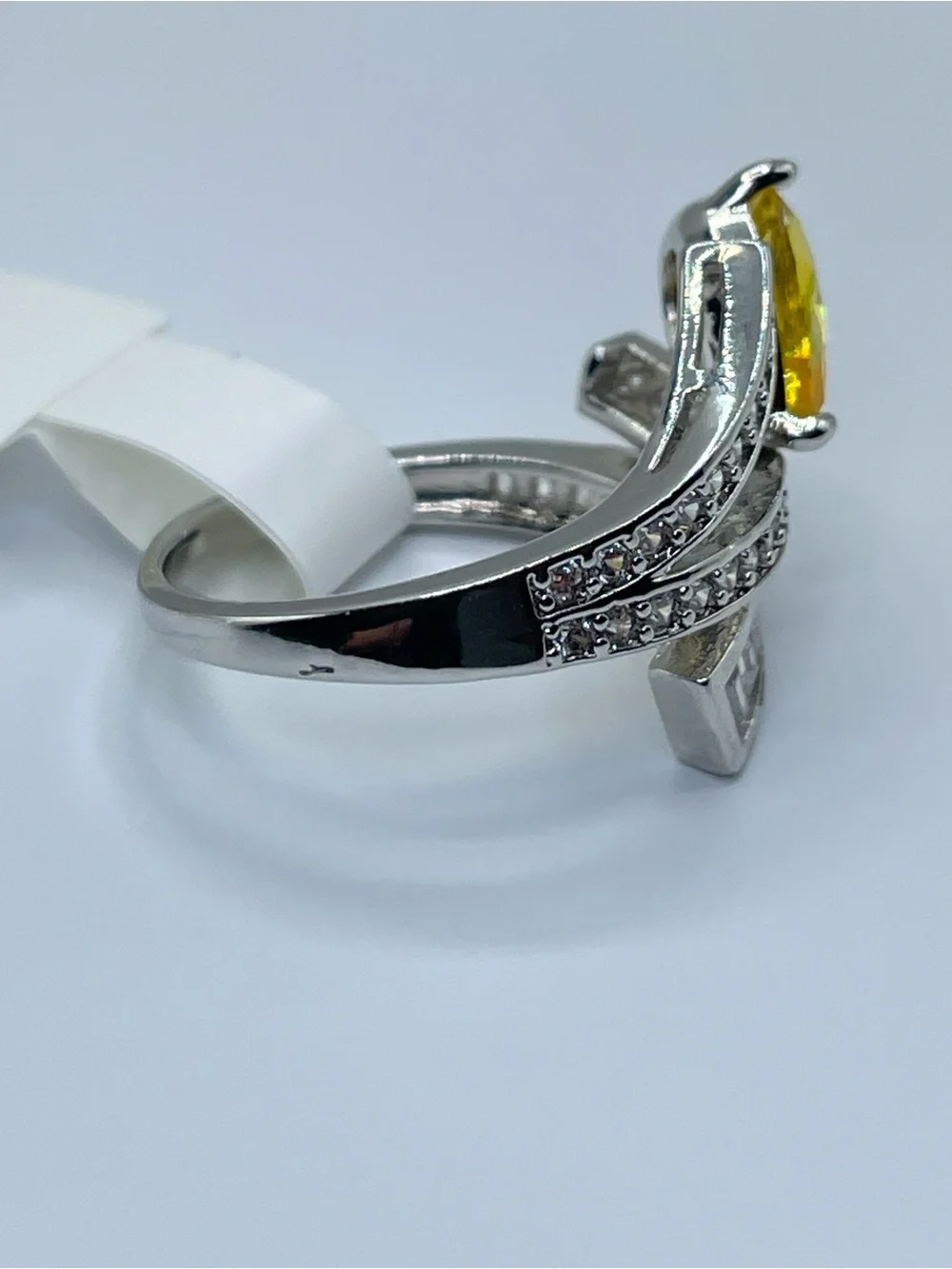 Swarovski glamour modern pear