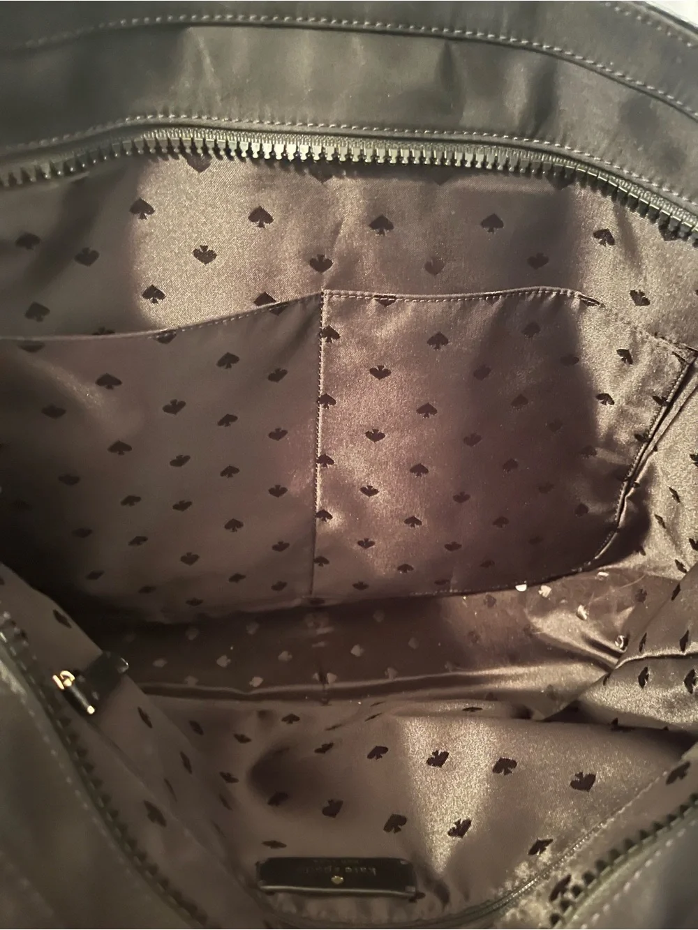 kate spade sleek black