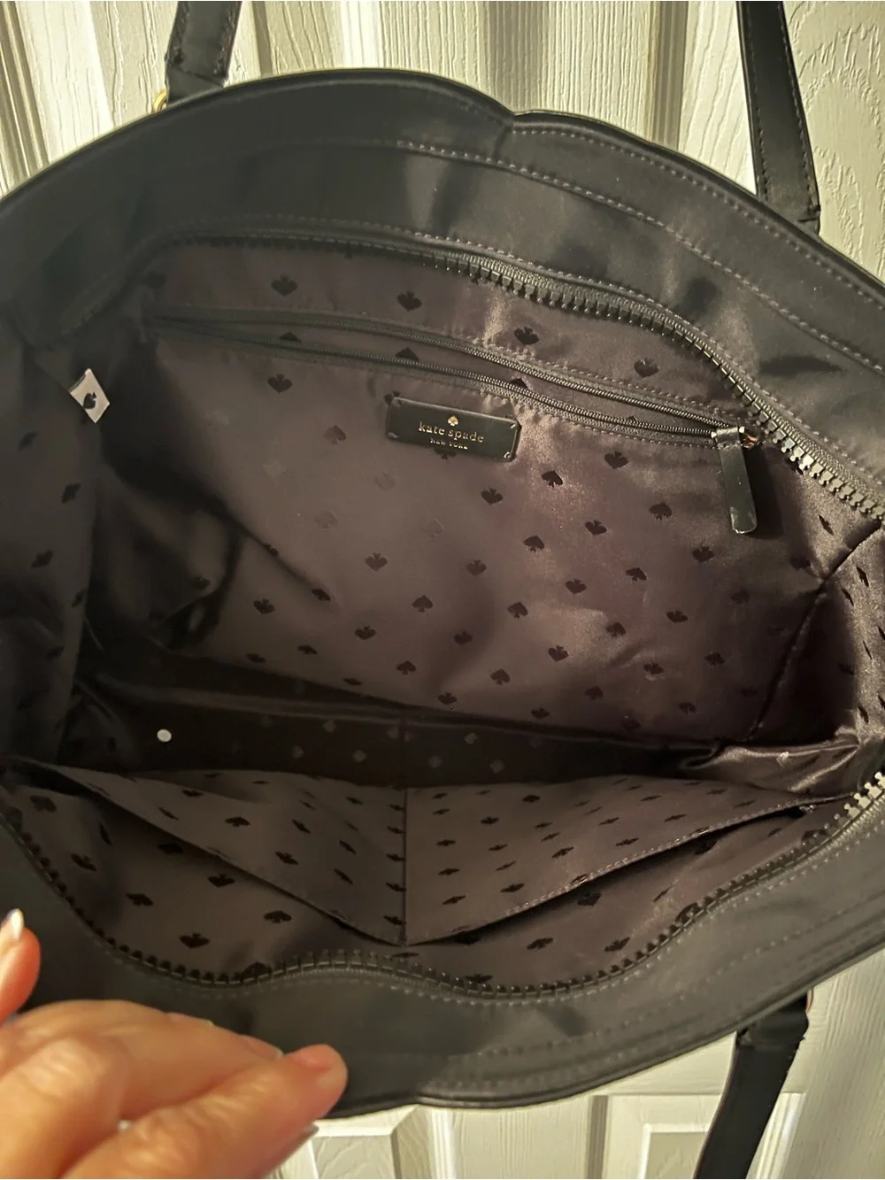 kate spade sleek black