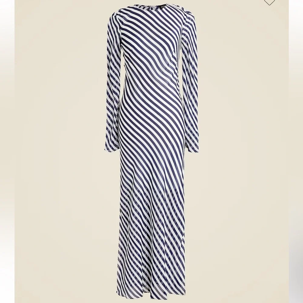 J.crew collection maxi dress