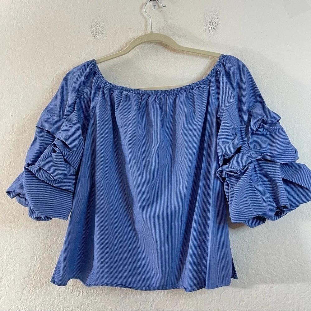 Zara puff sleeve