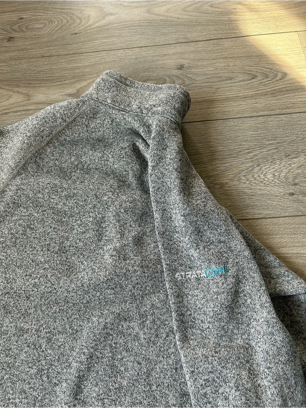 Patagonia Better Sweater 1/4 Zip Fleece Pullover Grey Heather Mens Size Large