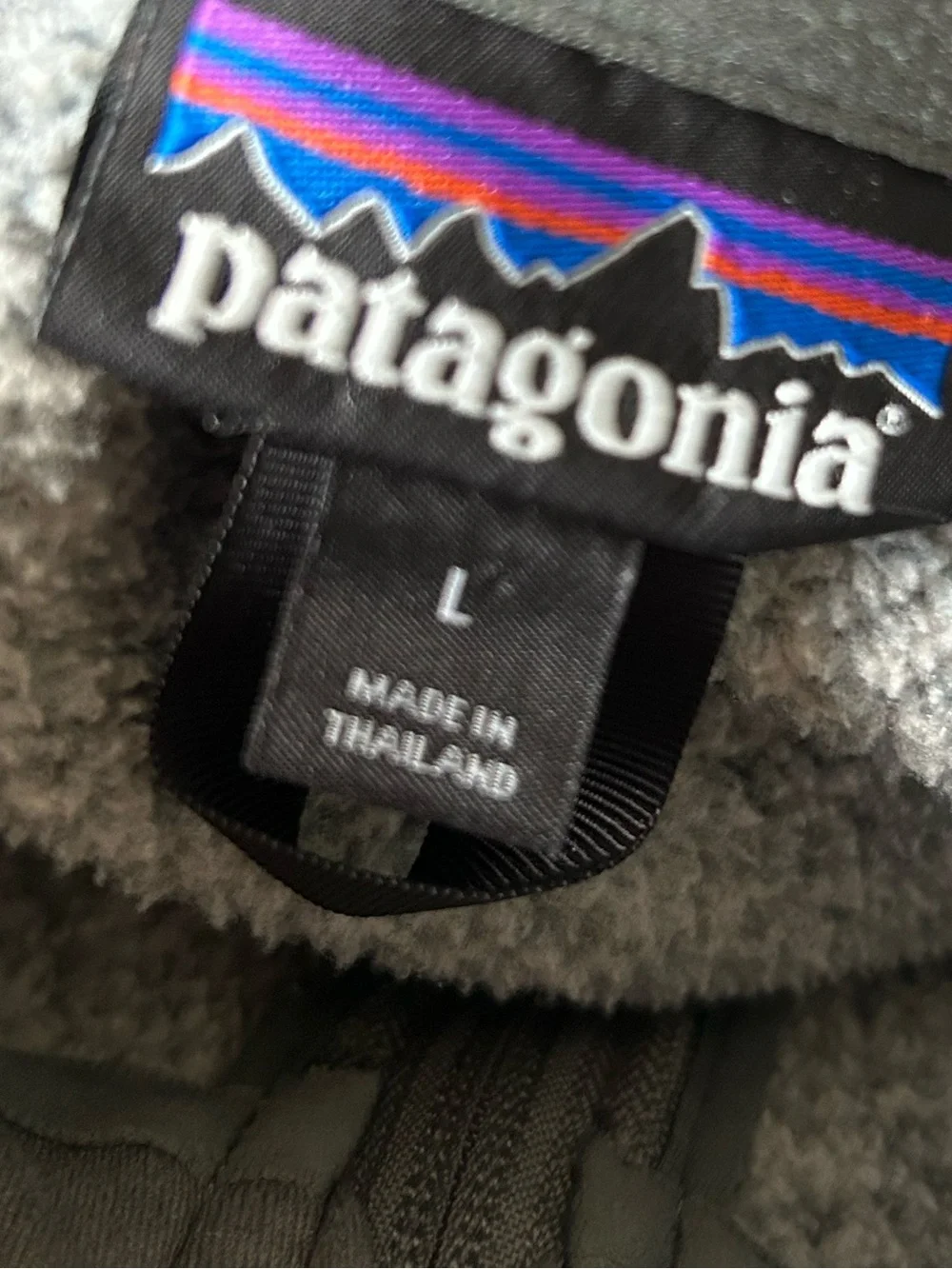 Patagonia Better Sweater 1/4 Zip Fleece Pullover Grey Heather Mens Size Large