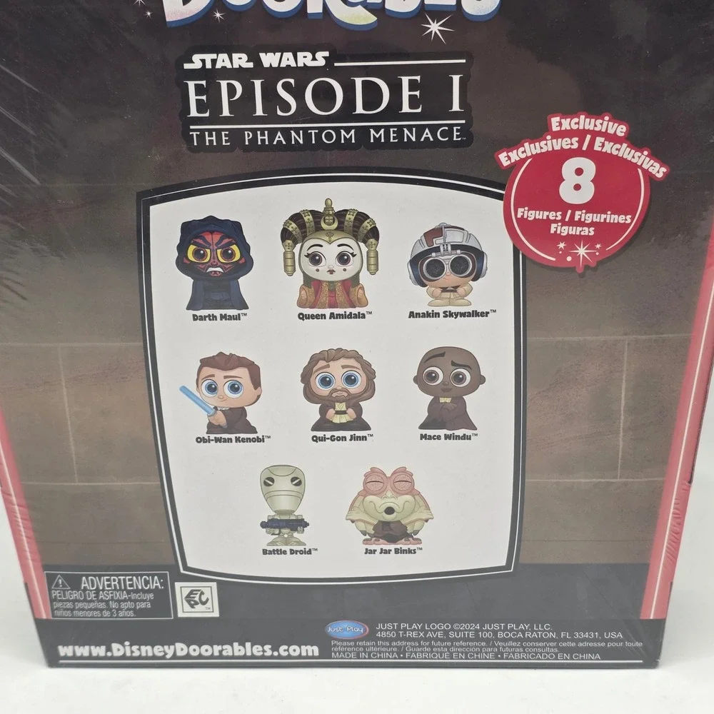 Star Wars‎ Doorables Episode I Phantom Menace Kids 8 Figures Set New Collection
