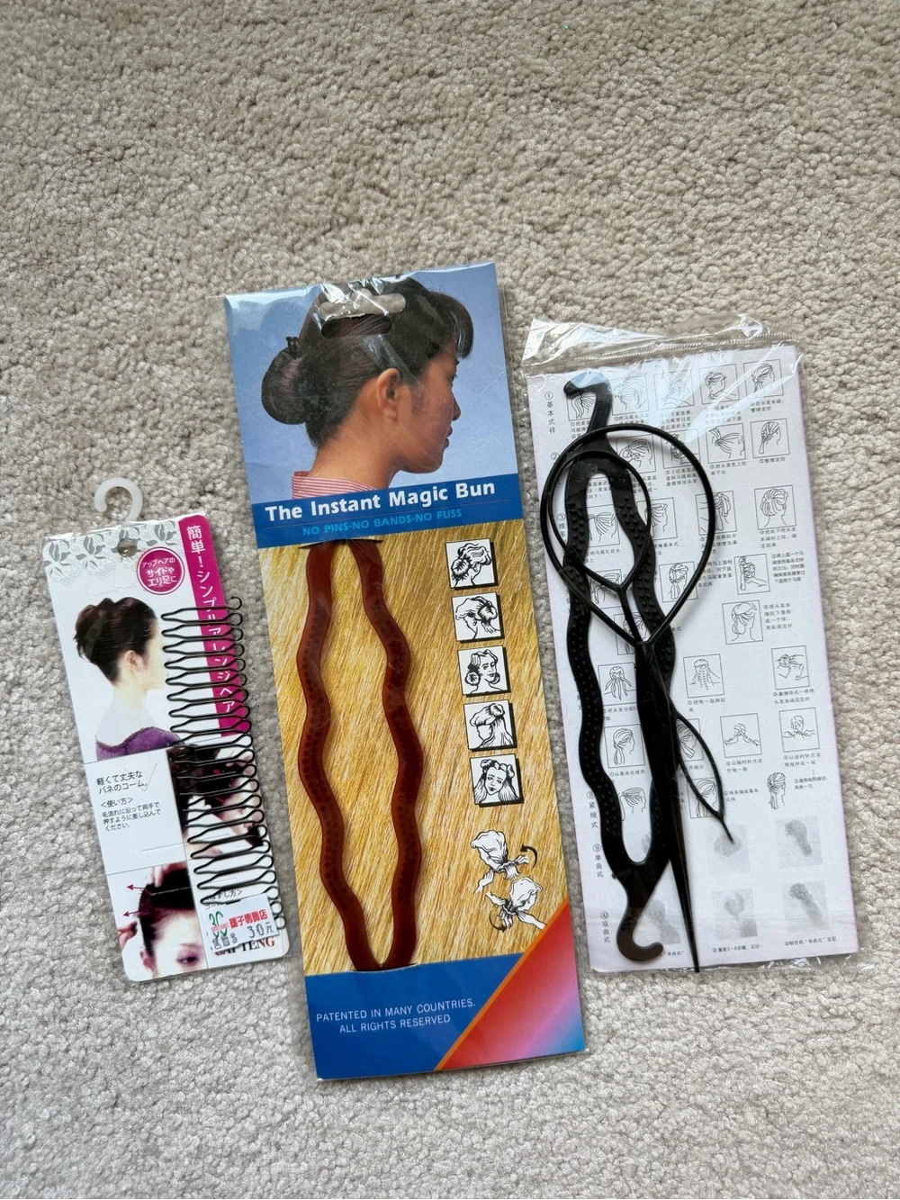 None hair accessories