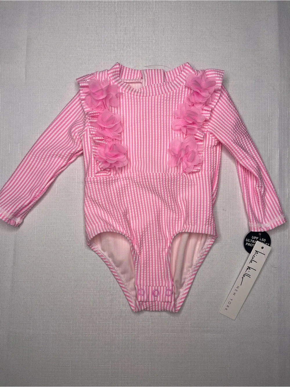 New with tags‎ girls 12 months Nicole Miller swimsuit bathing suit