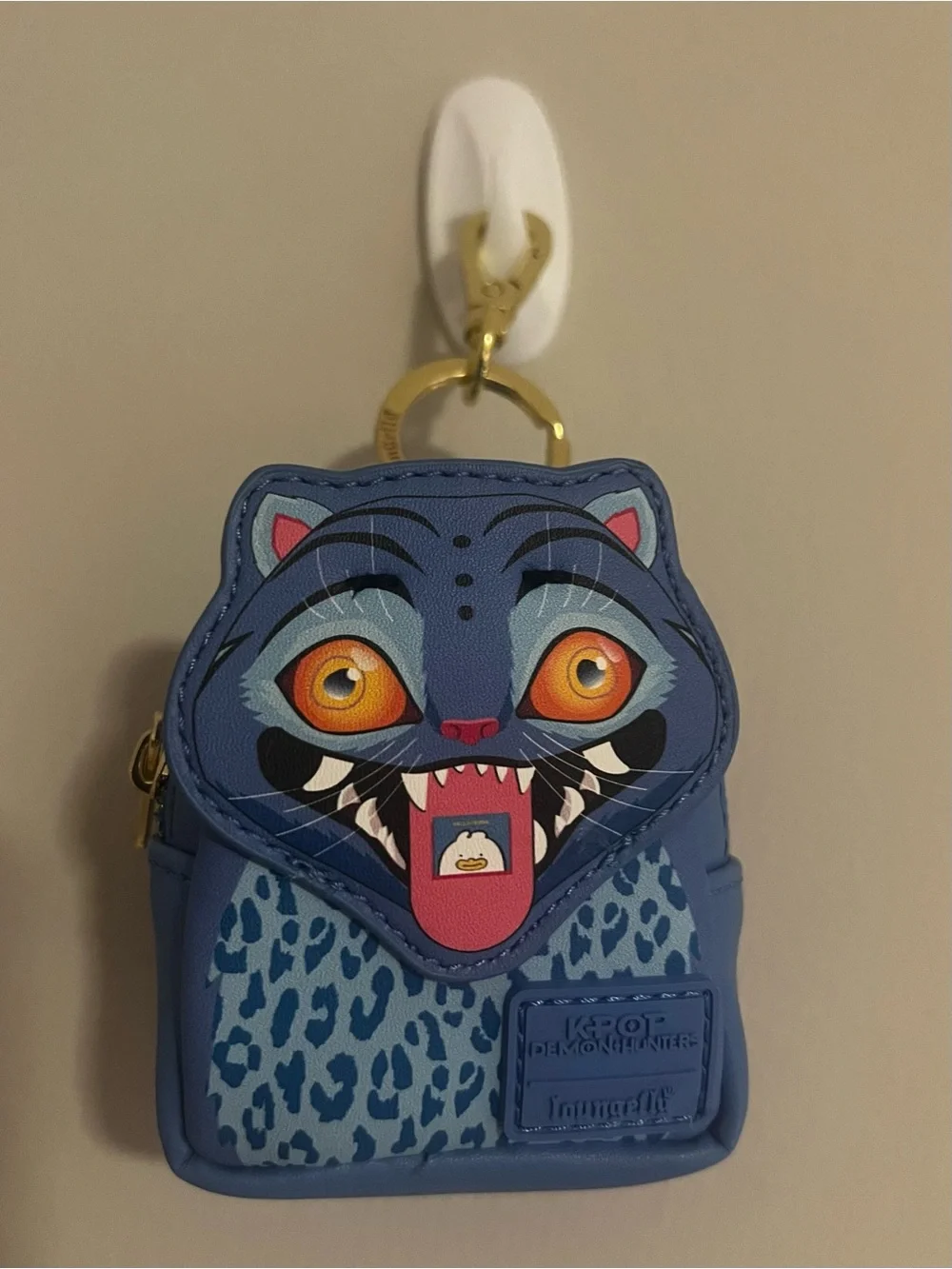 KCO Derpy Loungefly Blue Mini Backpack Keychain