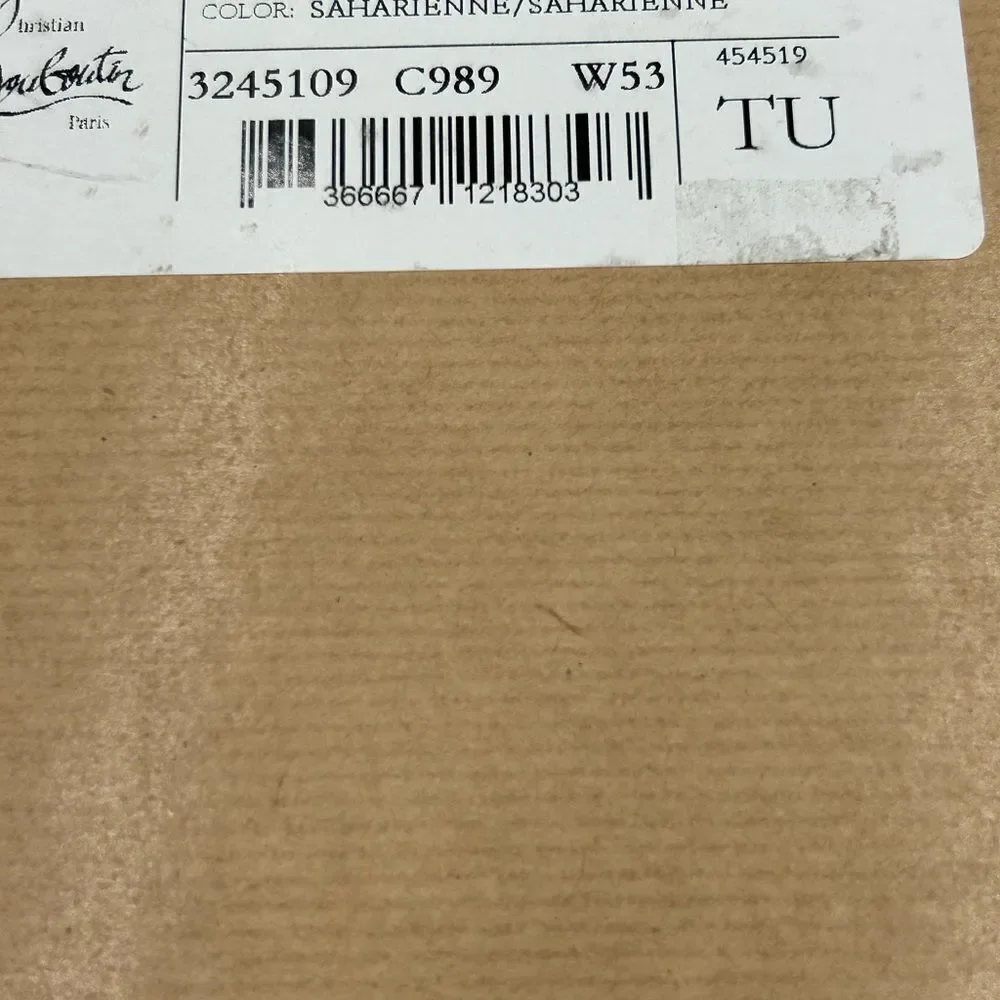 Men's Christian Louboutin calf leather wallet made in Italy NWT