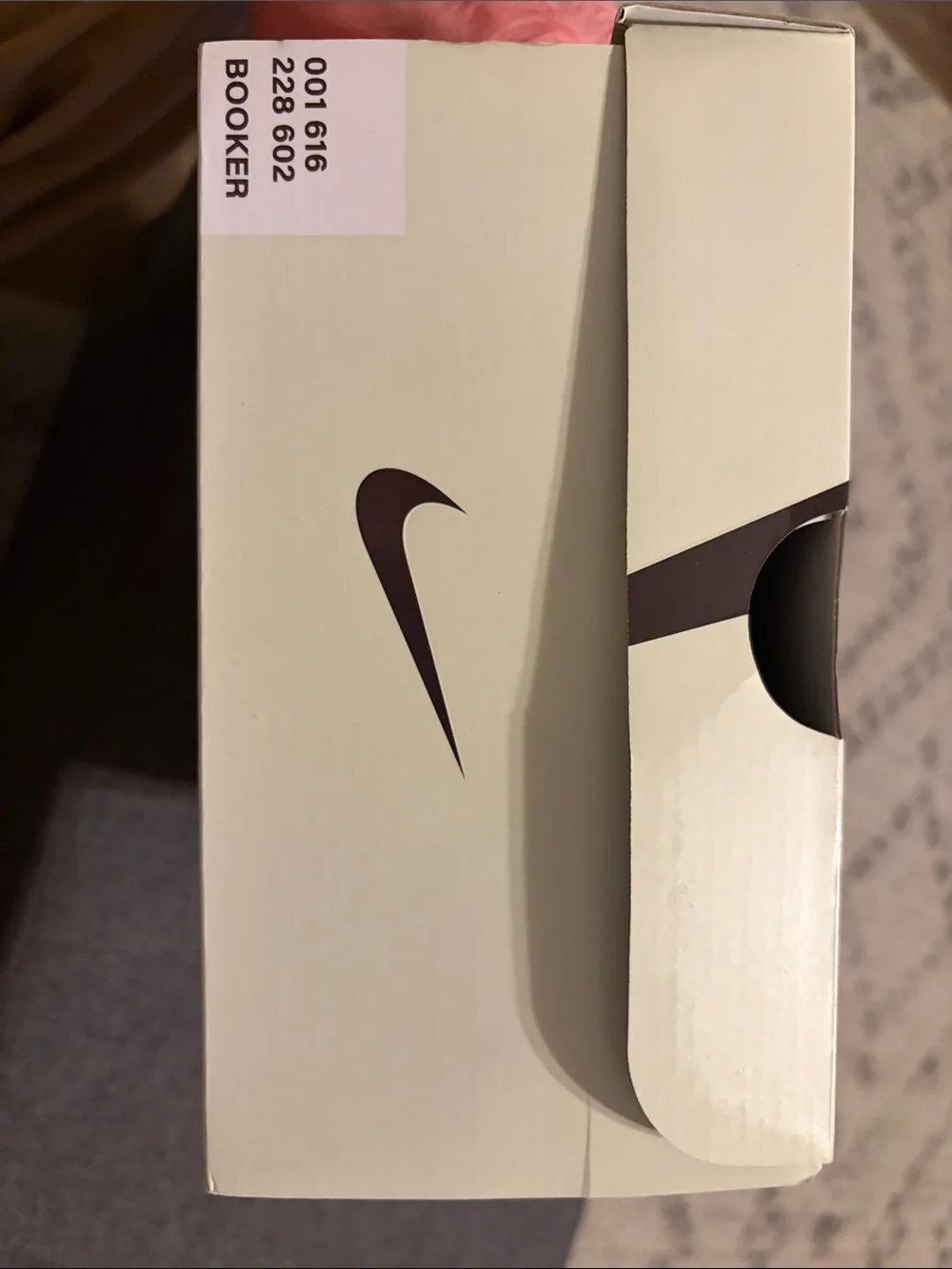 Nike Men’s Black & Orange Low-Top Sneakers