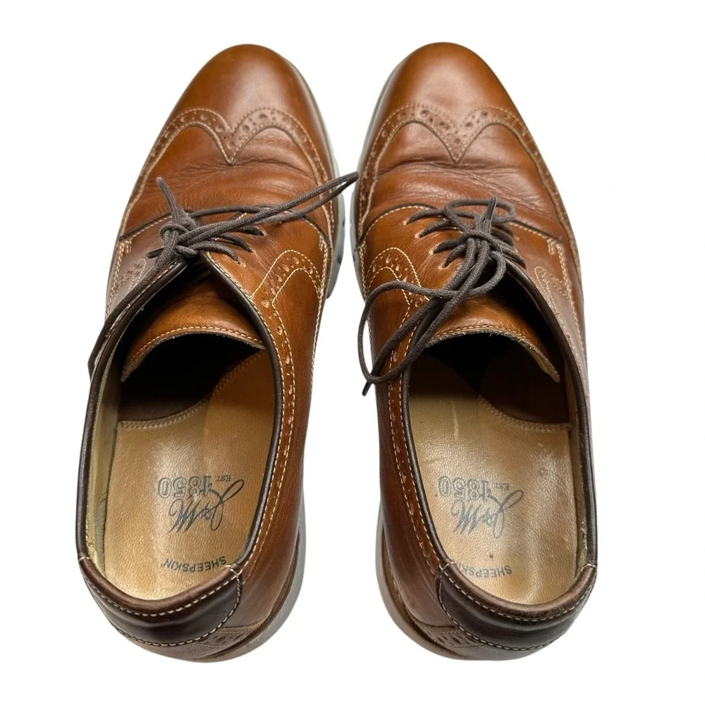 Johnston & Murphy brown toe