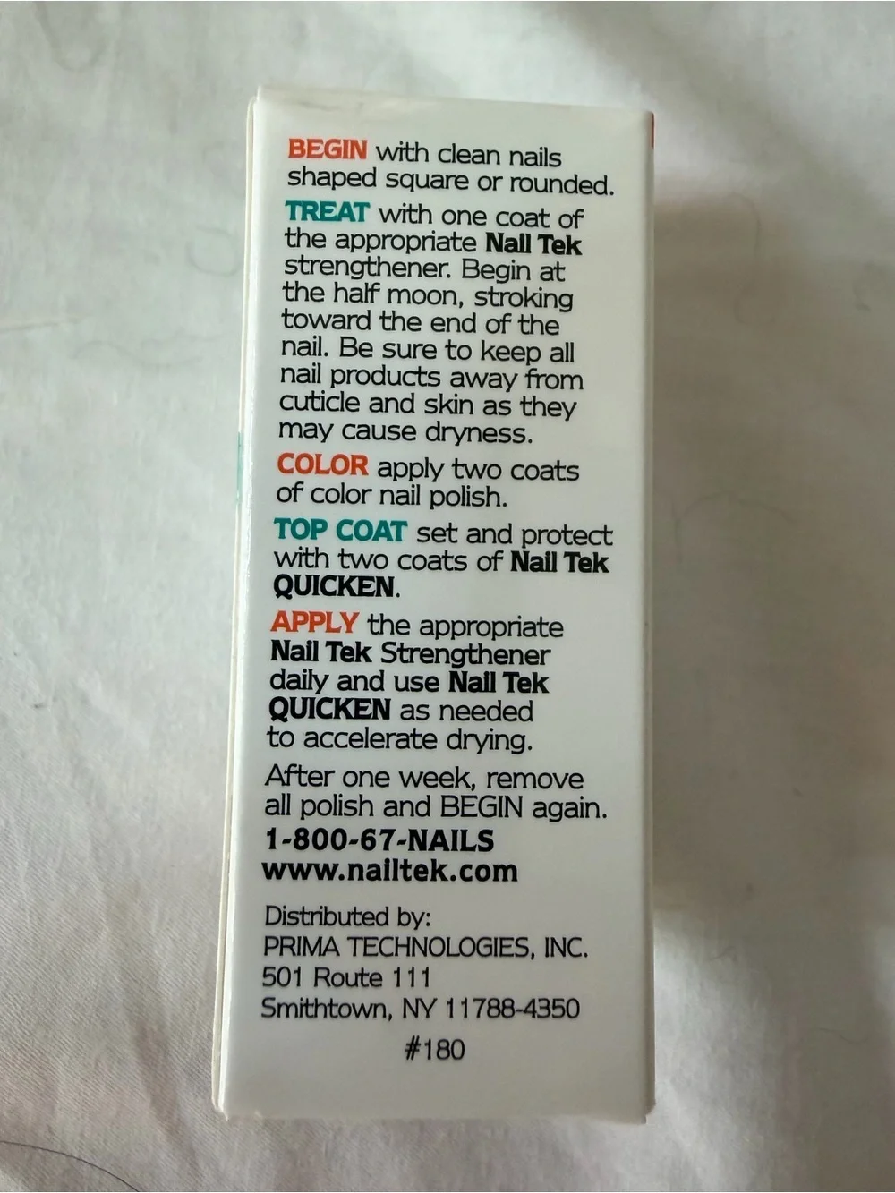 Nail Tek nail tek