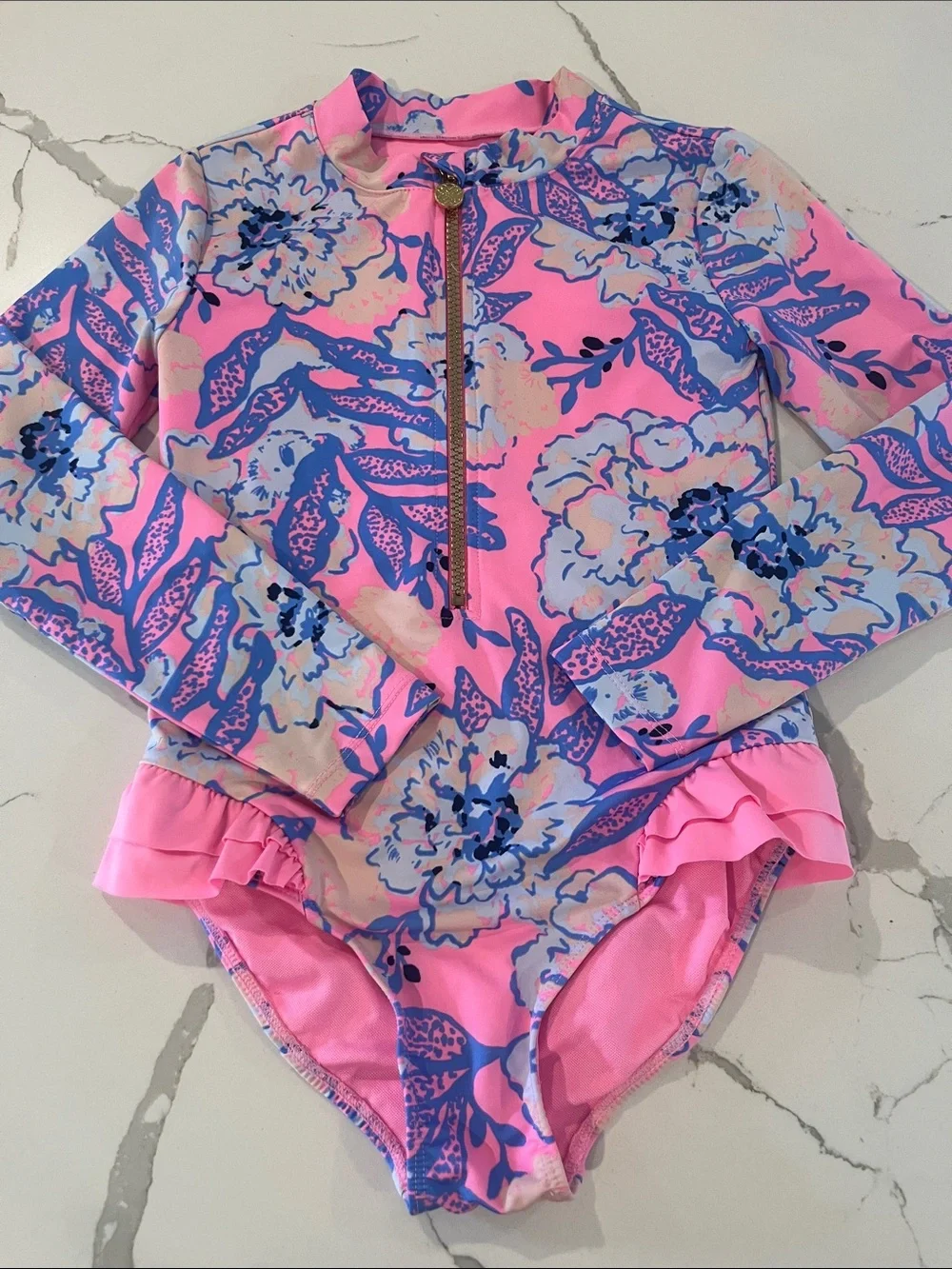 Lilly Pulitzer Girls' Denning Rashguard