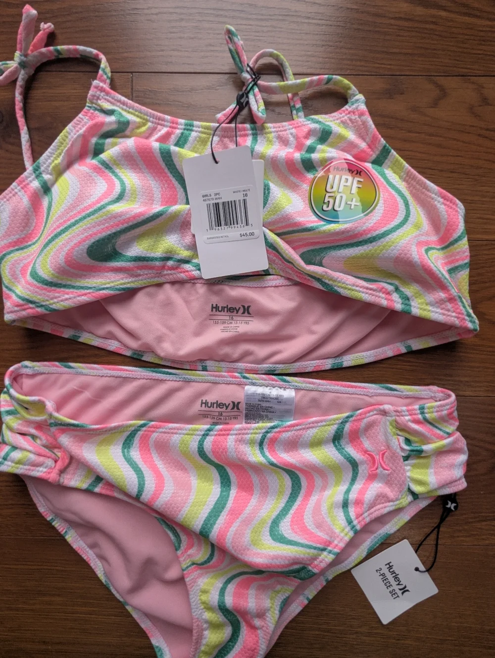 Hurley girls honeycomb