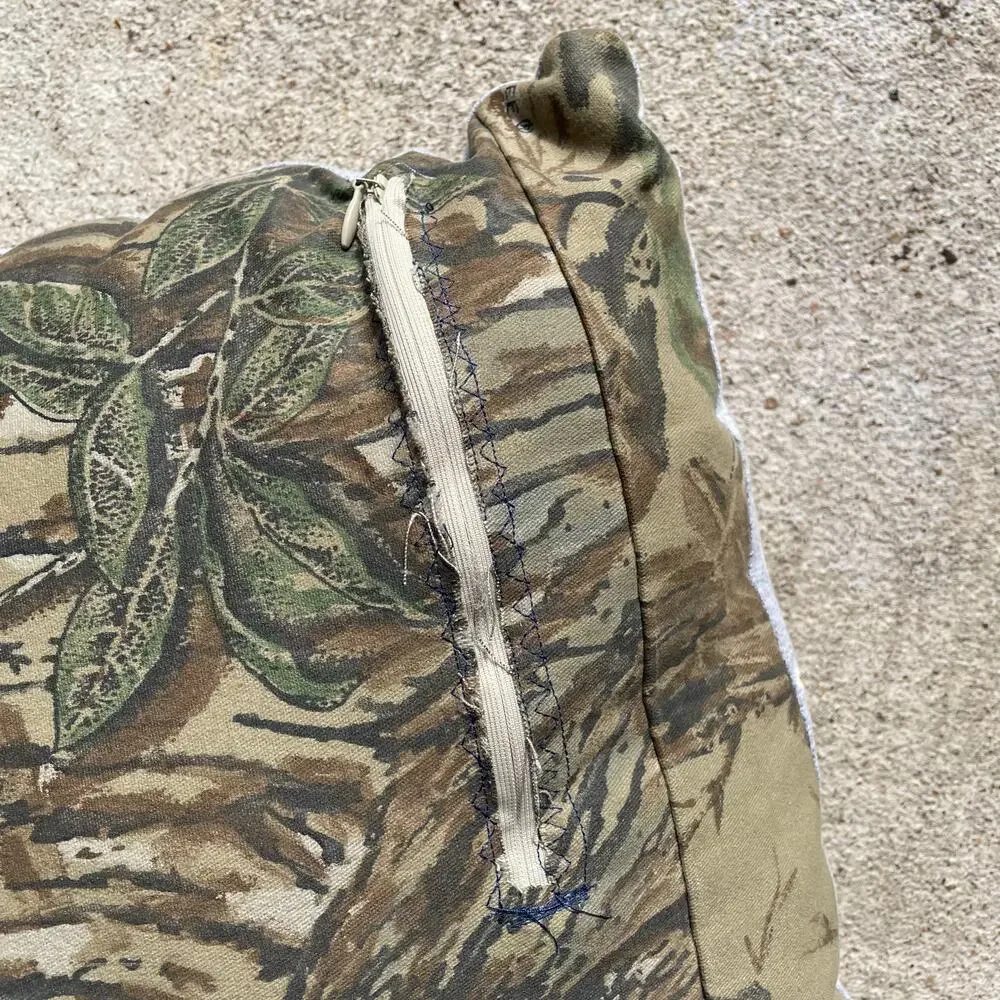 Harley Davidson x Camo Custom Reworked Pillow Couch Decor