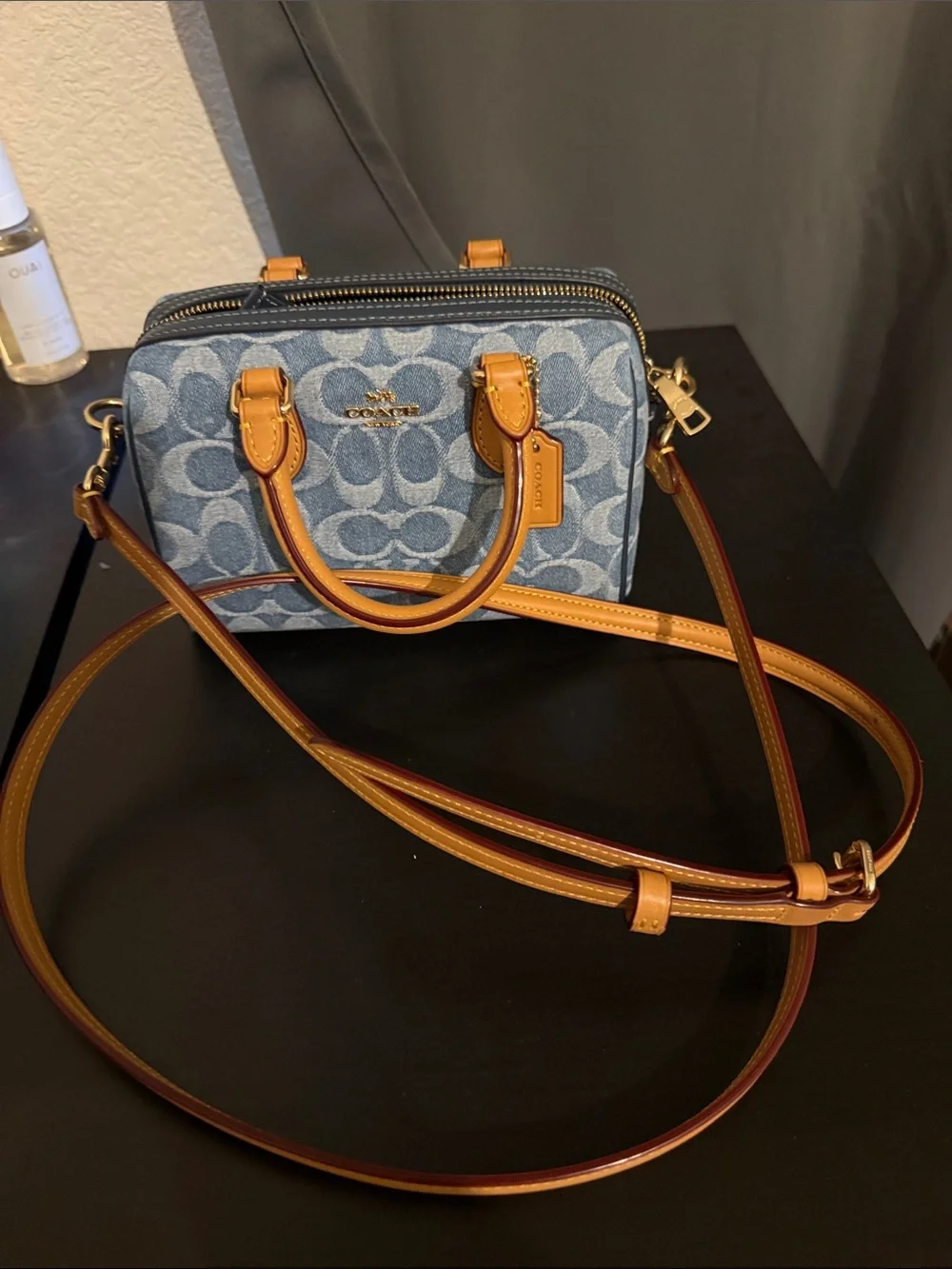 Coach signature denim