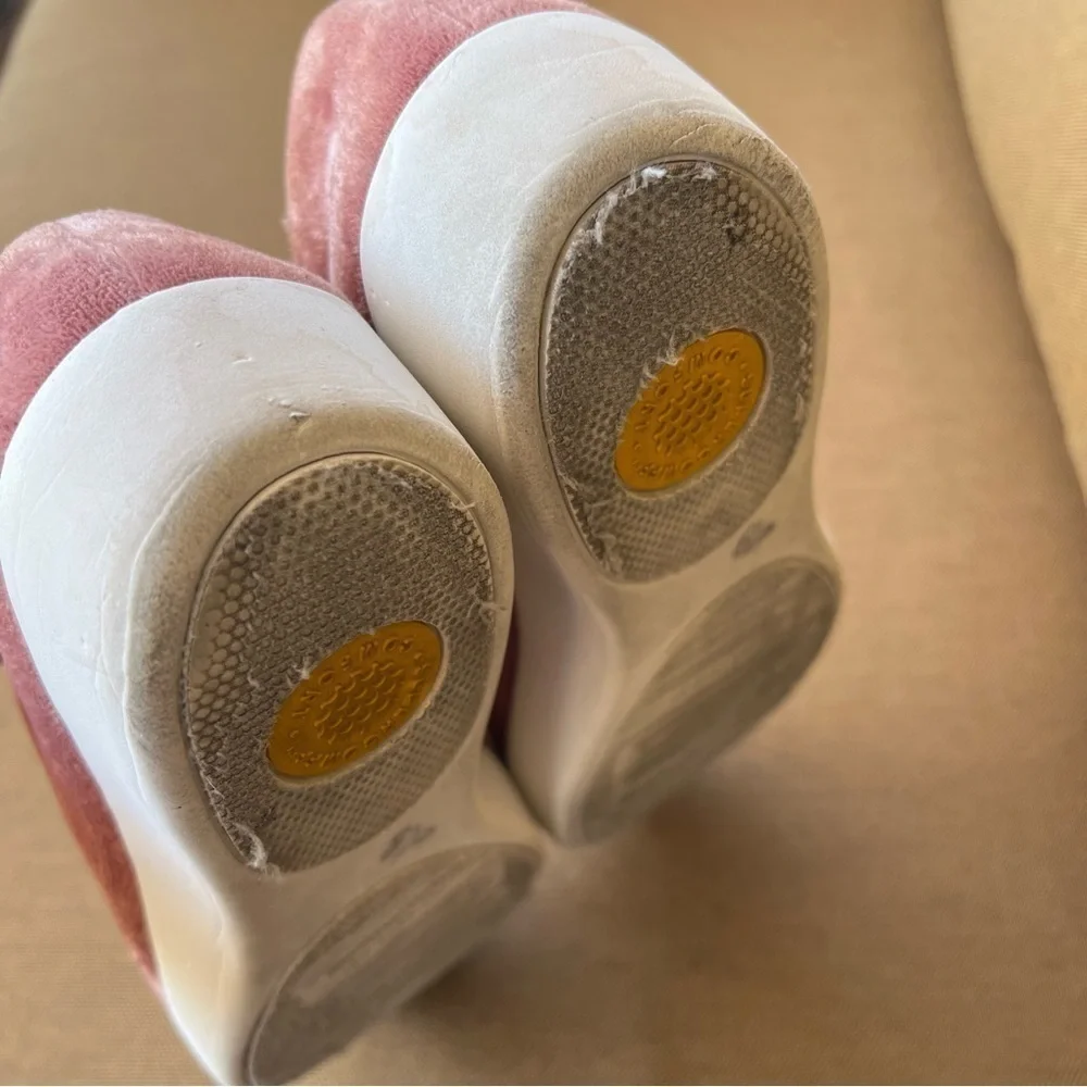 Fitflop velour pink