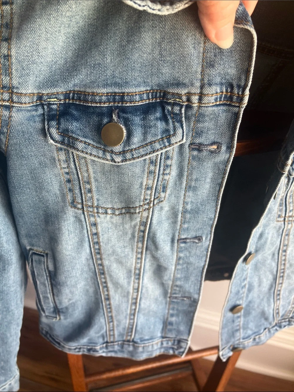 Nordstrom Light Blue Kids Denim Jacket