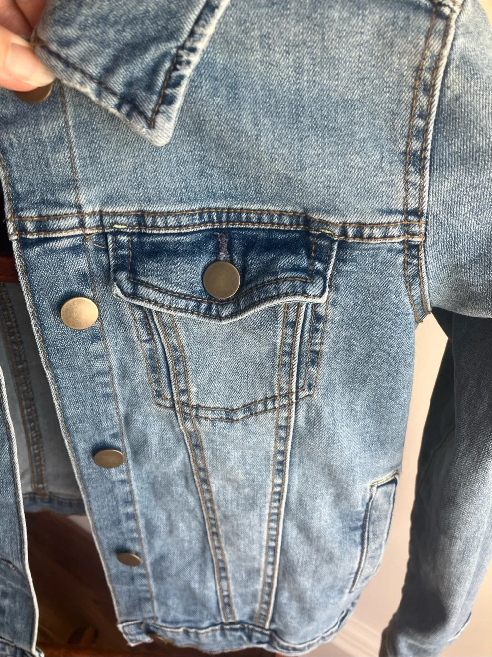 Nordstrom Light Blue Kids Denim Jacket