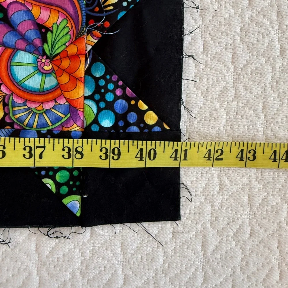 Handmade patchwork quilt