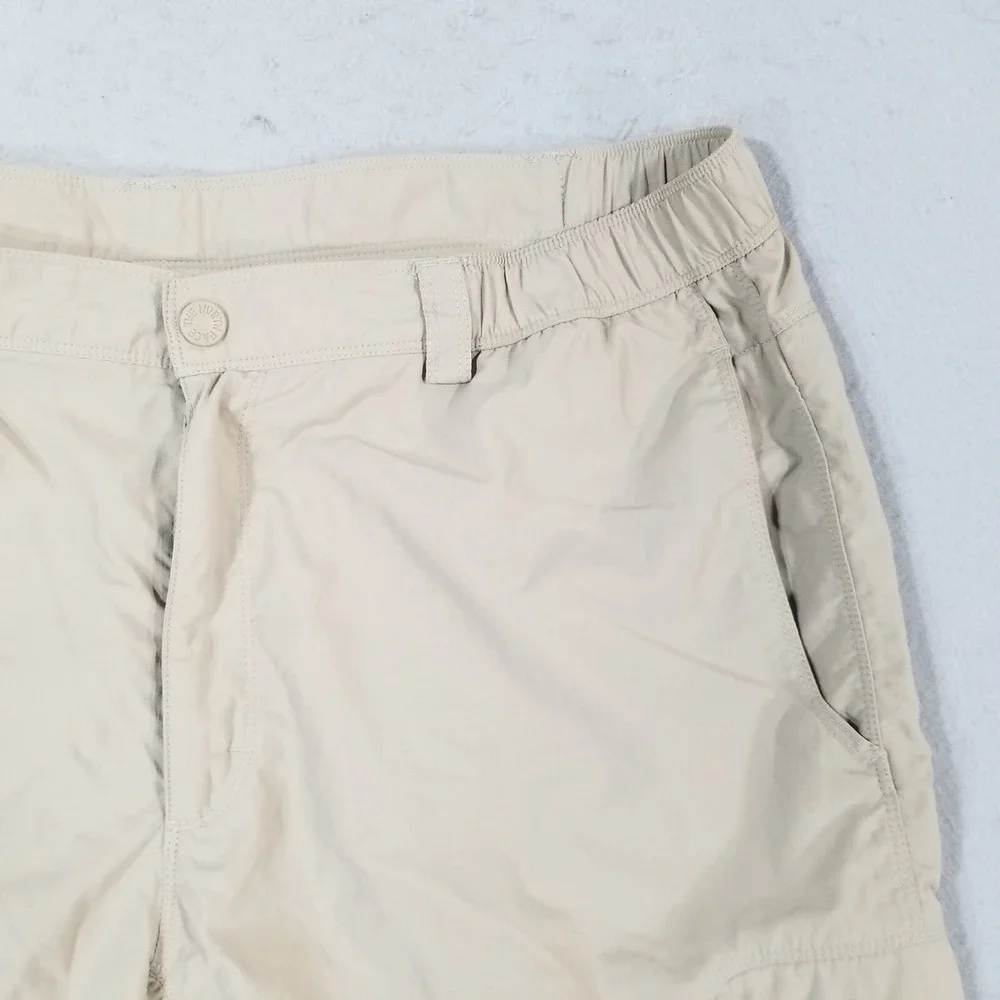 The North Face cargo hiking shorts men's XL extra large nylon comfort waist