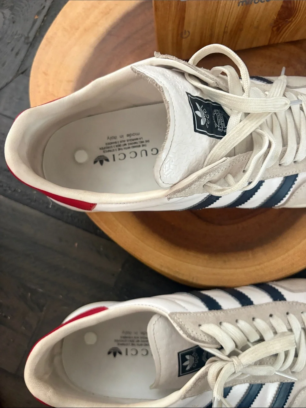 Gucci x Adidas design fit