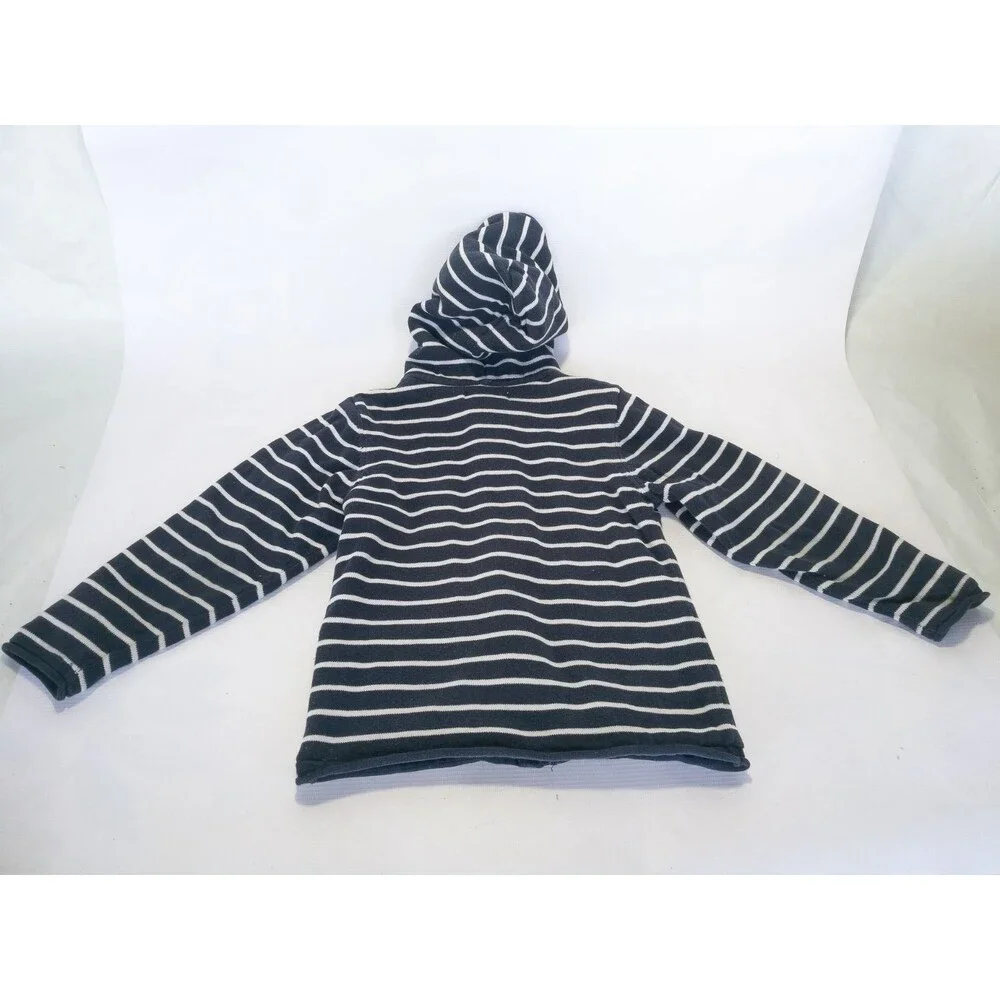 Cadet rousselle stripe white navy boy 4T
