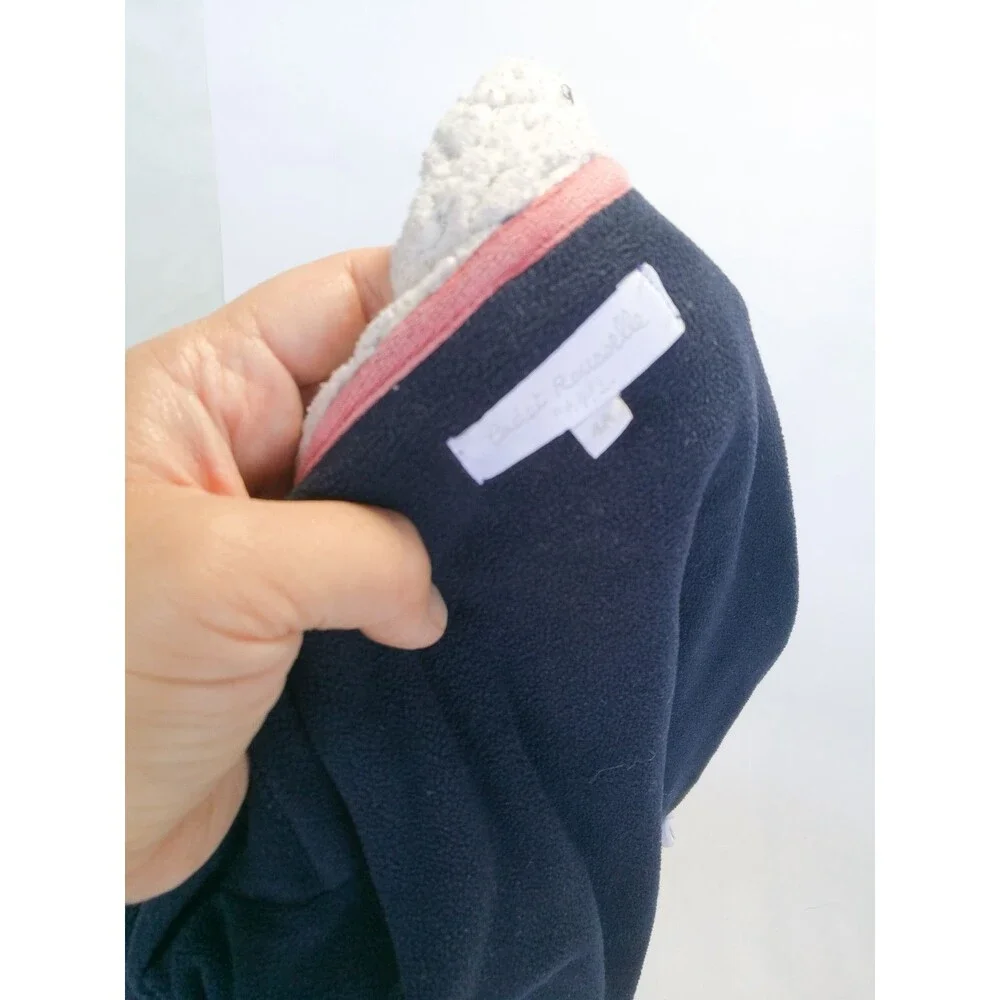 Cadet rousselle stripe white navy boy 4T