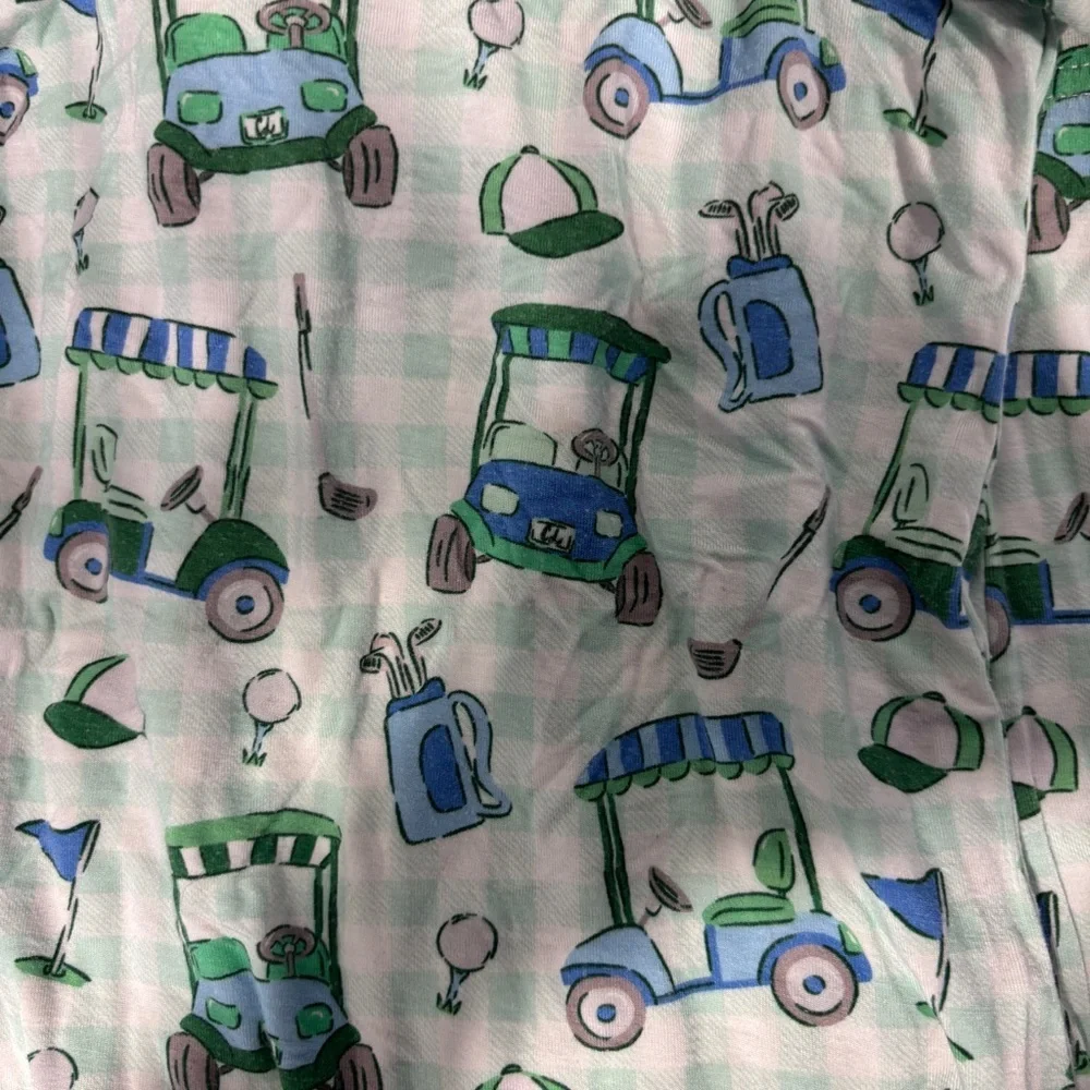 Caden Lane pajamas tractor