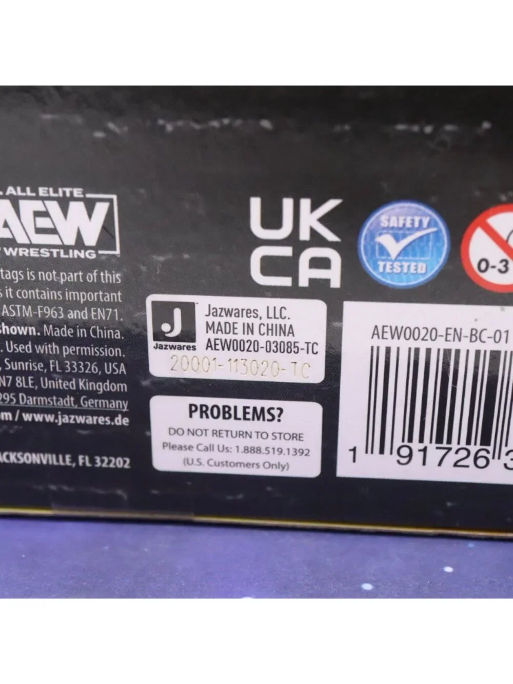 Aew includes interchangeable