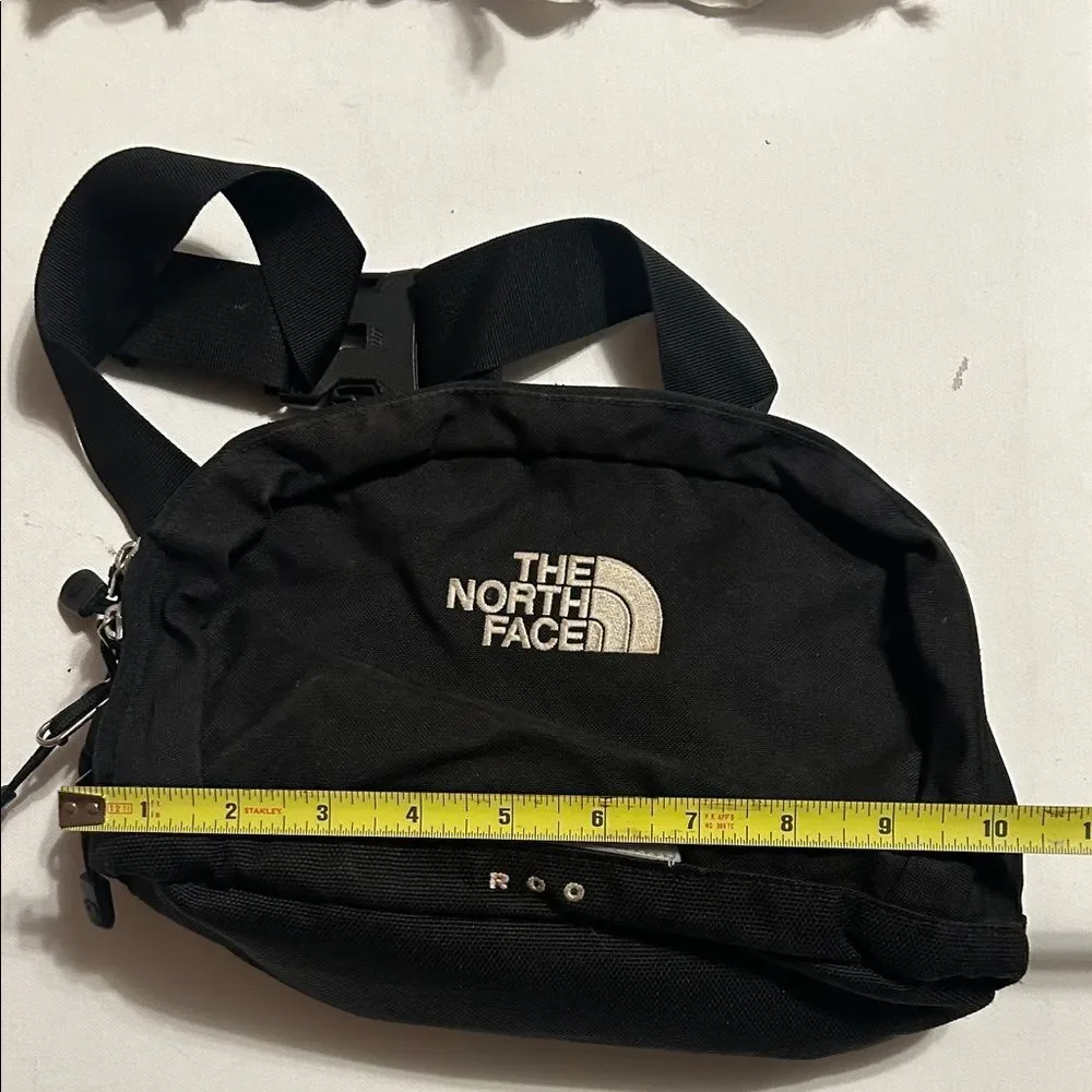 The North Face Black and Gray Belt Bag