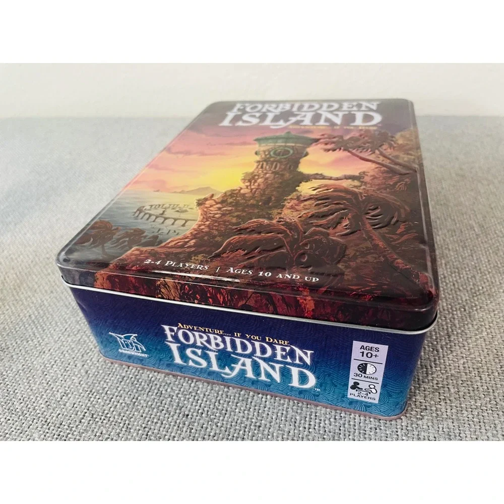 Forbidden Island Board Game Gamewright 2010 Cooperative Family Strategy Complete