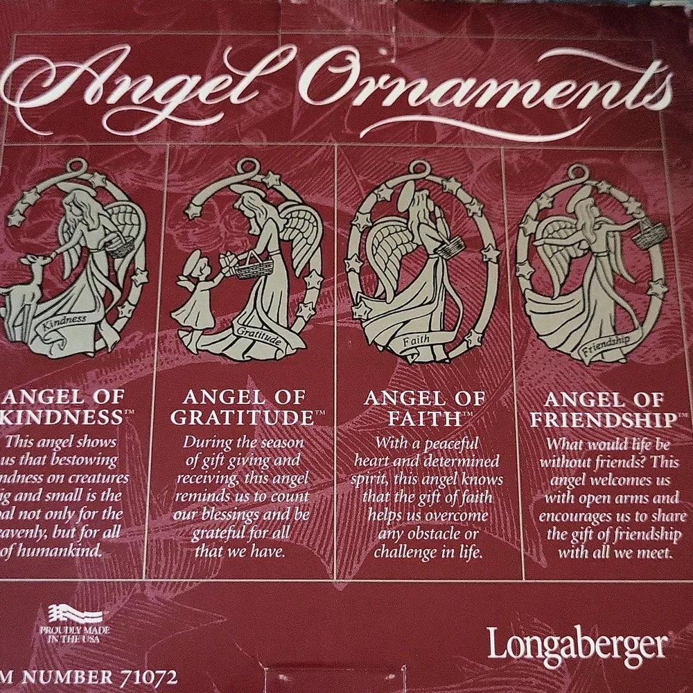Longaberger set four