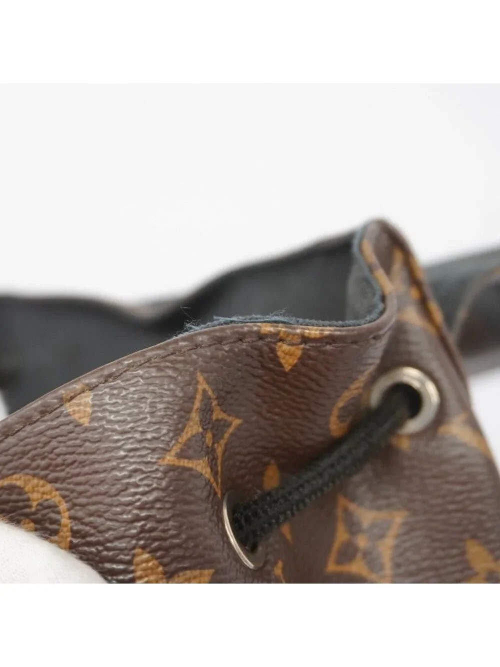 Louis Vuitton Backpack Monogram Macassar Christopher MM Brown