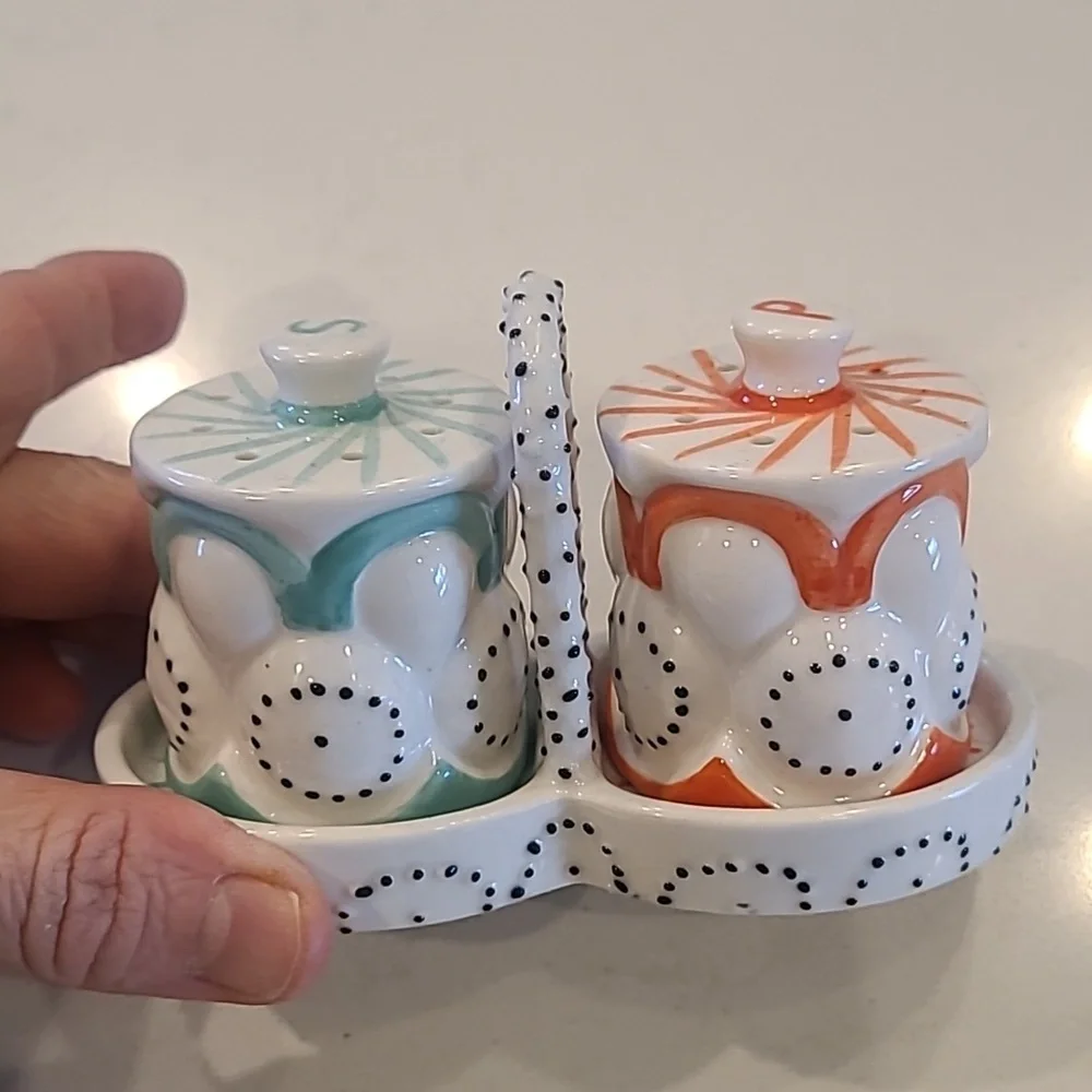Anthropologie S & P Shakers