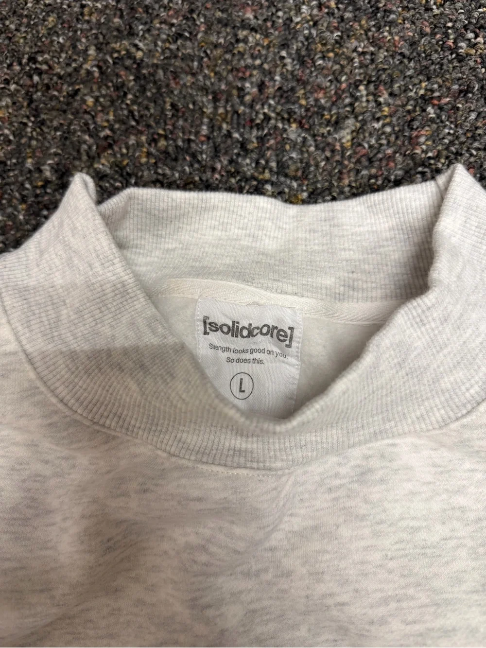 Solid core limited edition “solidays” mockneck