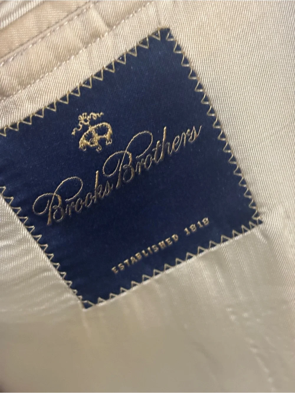 46 R BROOKS BROTHERS Orange  SILK WOOL Linen Ramie Blazer Sport Coat Jacket