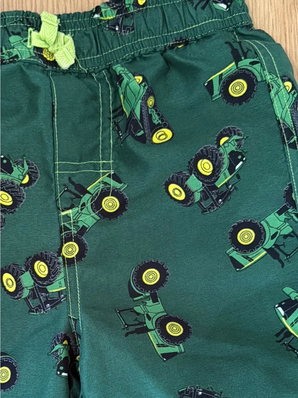 John Deere playful tractor