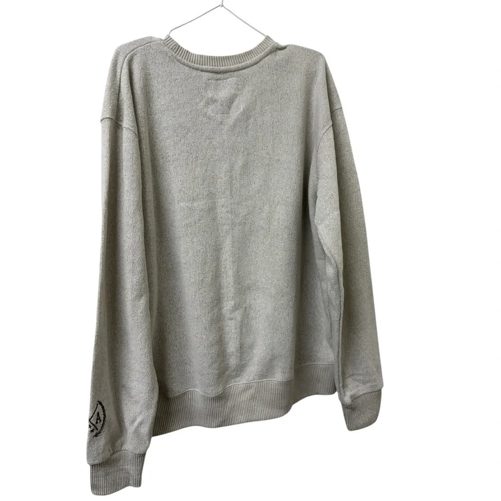 Cream Sweater by New York Popular