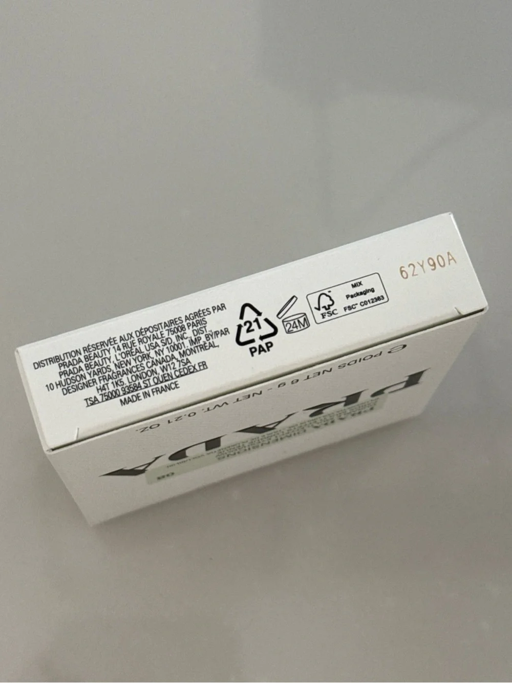 Prada new box
