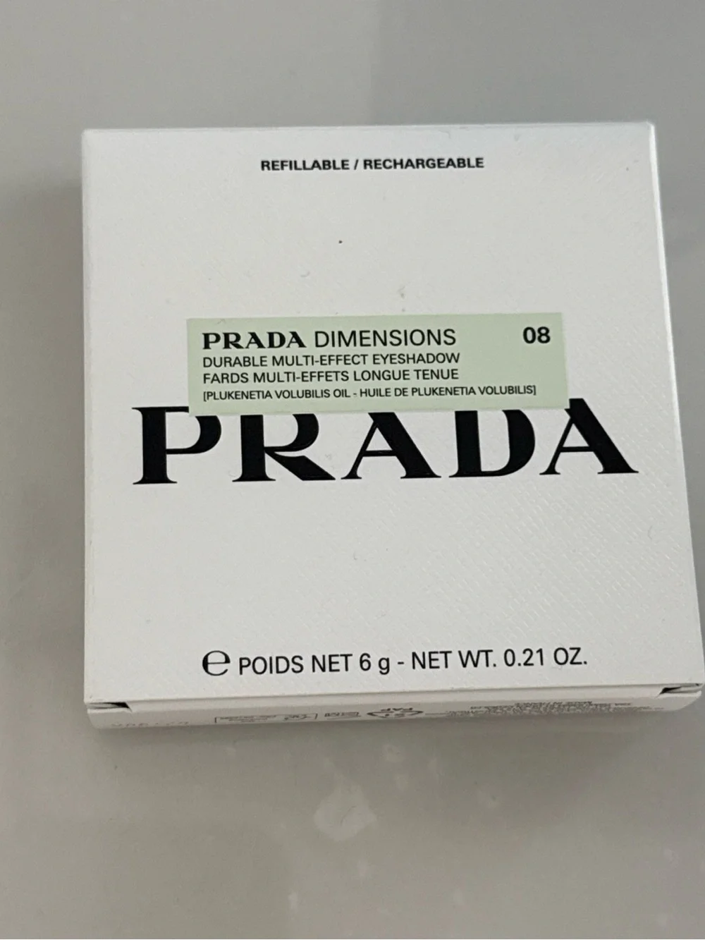 Prada new box